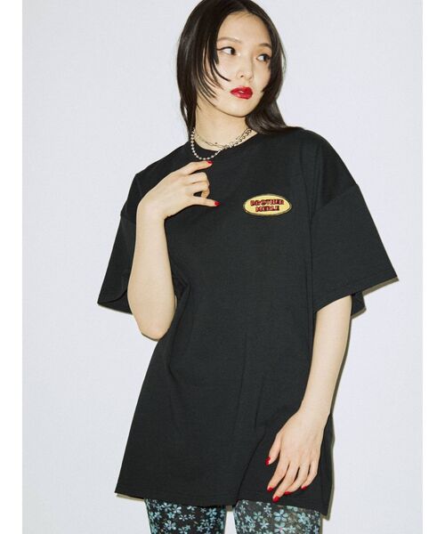 jouetie（ジュエティ）の「BrotherMerle BIGTシャツ【コラボ】（Tシャツ/カットソー・レディース・オフホワイト/ブラック/パープル・MEDIUM）」の15枚目の写真