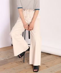 フレアーバギーデニムパンツ　セットアップ可能