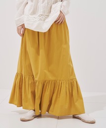 ワンティアードボリュームスカート