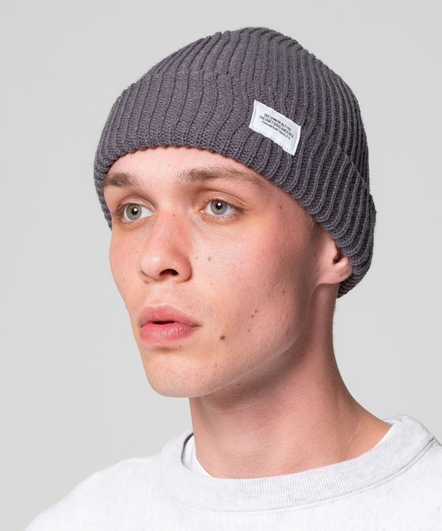 BEDWIN & THE HEARTBREAKERS（ベドウィン アンド ザ ハートブレイカーズ）の「ACRYLIC WATCH CAP "ROBERT"（ニットキャップ/ビーニー・メンズ・グリーン/ブラウン/グレー/ブラック・FREE）」の3枚目の写真