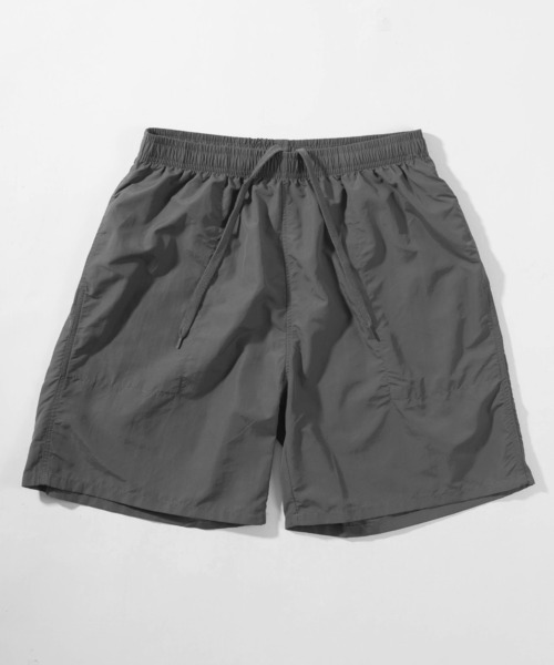 make a ray!(メイク ア レイ!)の「ナイロン バギーショーツ/ 無地ハーフパンツ/【マルチカラー】/全9色(その他パンツ・メンズ・グリーン/チャコールグレー/ブラック/パープル/オリーブ/イエロー/ベージュ/オレンジ/ブルー・L/M/XL)」の12枚目の写真