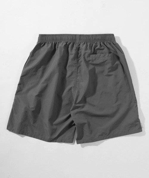 make a ray!(メイク ア レイ!)の「ナイロン バギーショーツ/ 無地ハーフパンツ/【マルチカラー】/全9色(その他パンツ・メンズ・グリーン/チャコールグレー/ブラック/パープル/オリーブ/イエロー/ベージュ/オレンジ/ブルー・L/M/XL)」の13枚目の写真