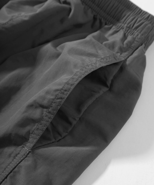 make a ray!(メイク ア レイ!)の「ナイロン バギーショーツ/ 無地ハーフパンツ/【マルチカラー】/全9色(その他パンツ・メンズ・グリーン/チャコールグレー/ブラック/パープル/オリーブ/イエロー/ベージュ/オレンジ/ブルー・L/M/XL)」の16枚目の写真