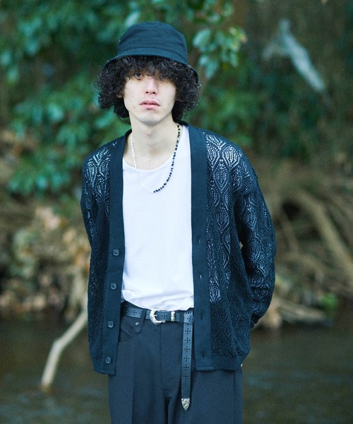 Iroquois（イロコイ）の「IROQUOIS イロコイ / ARGYLE OPEN WORK KNIT