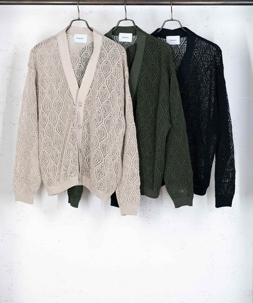 Iroquois（イロコイ）の「IROQUOIS イロコイ / ARGYLE OPEN WORK KNIT