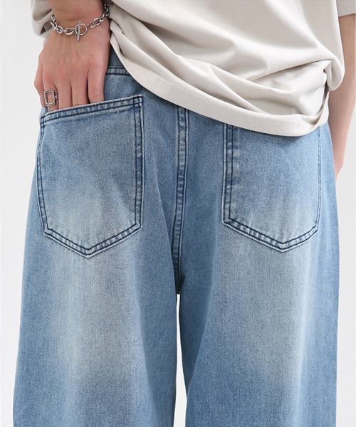 Ressaca(レサーカ)の「レターペイントワイドルーズデニム(デニムパンツ・メンズ・ブルー・XL/L/M/S)」の19枚目の写真