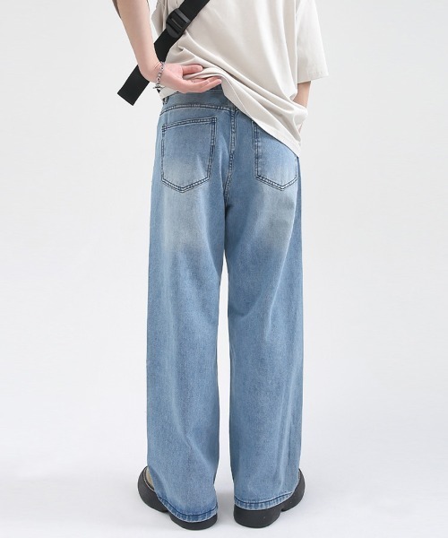 Ressaca(レサーカ)の「レターペイントワイドルーズデニム(デニムパンツ・メンズ・ブルー・XL/L/M/S)」の21枚目の写真