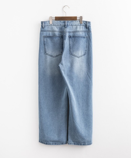 Ressaca(レサーカ)の「レターペイントワイドルーズデニム(デニムパンツ・メンズ・ブルー・XL/L/M/S)」の3枚目の写真