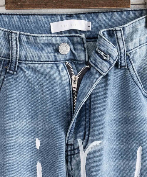 Ressaca(レサーカ)の「レターペイントワイドルーズデニム(デニムパンツ・メンズ・ブルー・XL/L/M/S)」の14枚目の写真