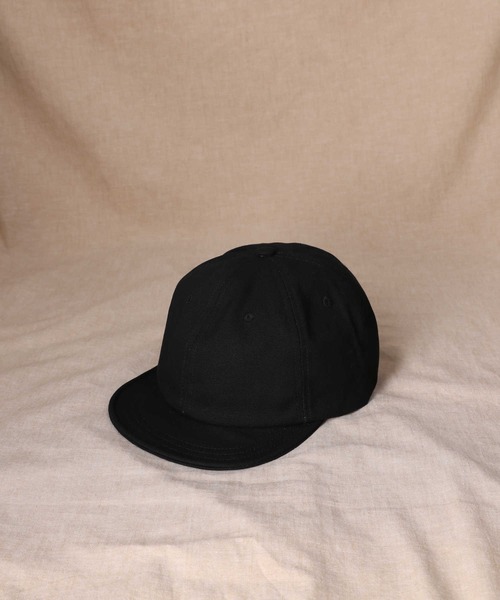 BACK NUMBER(バックナンバー)の「【BACK NUMBER】無地ショートバイザー(キャップ・メンズ・ブラック/ベージュ・フリー)」の10枚目の写真