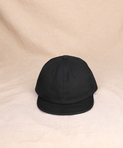 BACK NUMBER(バックナンバー)の「【BACK NUMBER】無地ショートバイザー(キャップ・メンズ・ブラック/ベージュ・フリー)」の13枚目の写真