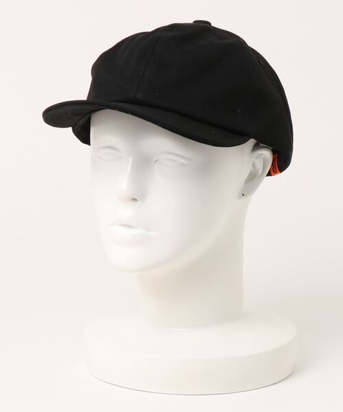 BACK NUMBER(バックナンバー)の「【BACK NUMBER】無地ショートバイザー(キャップ・メンズ・ブラック/ベージュ・フリー)」の5枚目の写真