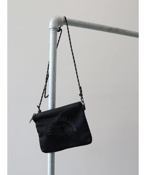 AMERICAN HOLIC（アメリカンホリック）の「【FRUIT OF THE LOOM】2WAYメッシュサコッシュ（ショルダーバッグ・レディース・ブラック/ベージュ/ネイビー/ピンク/オレンジ/ミント・FREE）」の17枚目の写真