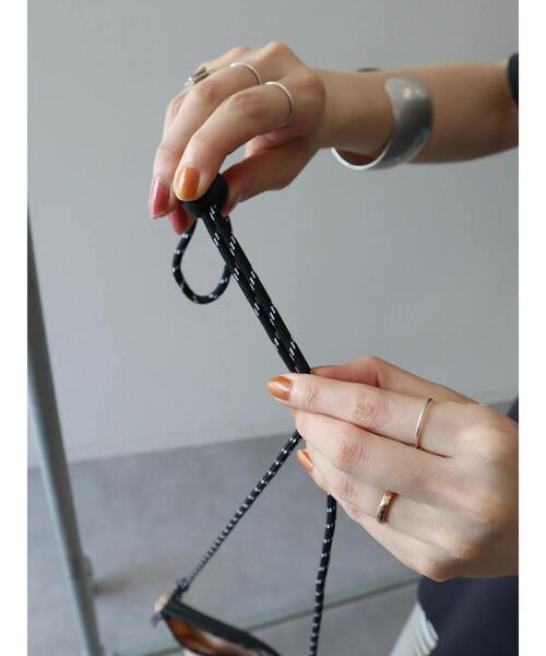 AMERICAN HOLIC（アメリカンホリック）の「【FRUIT OF THE LOOM】2WAYメッシュサコッシュ（ショルダーバッグ・レディース・ブラック/ベージュ/ネイビー/ピンク/オレンジ/ミント・FREE）」の21枚目の写真