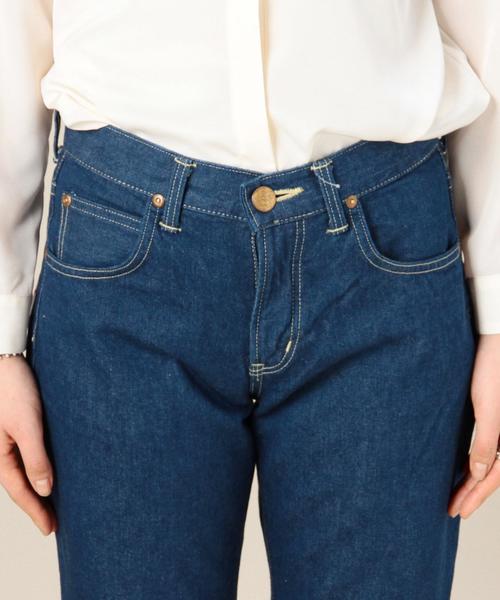 Lee（リー）の「BYBC LEE アンクルテーパードデニムパンツ◆（デニムパンツ・レディース・ネイビー・MEDIUM/SMALL）」の12枚目の写真