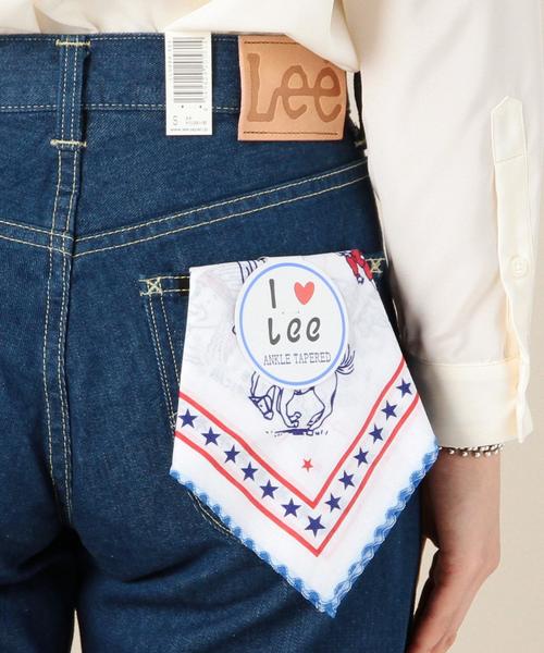 Lee（リー）の「BYBC LEE アンクルテーパードデニムパンツ◆（デニムパンツ・レディース・ネイビー・MEDIUM/SMALL）」の14枚目の写真