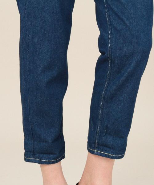 Lee（リー）の「BYBC LEE アンクルテーパードデニムパンツ◆（デニムパンツ・レディース・ネイビー・MEDIUM/SMALL）」の15枚目の写真