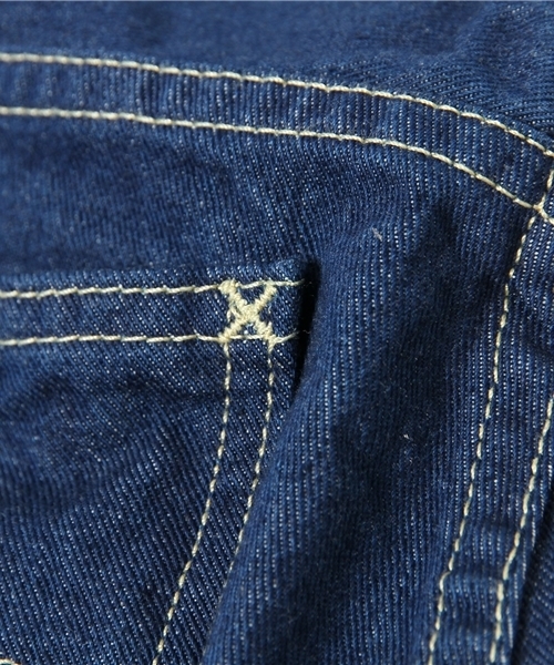 Lee（リー）の「BYBC LEE アンクルテーパードデニムパンツ◆（デニムパンツ・レディース・ネイビー・MEDIUM/SMALL）」の10枚目の写真