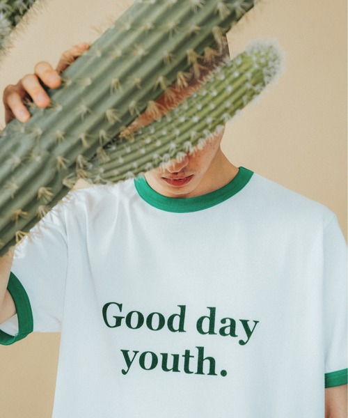 FTW（エフティダブリュー）の「GOOD DAY RINGER S/S TEE（Tシャツ/カットソー・メンズ・ネイビー/レッド/グリーン・MEDIUM/LARGE）」の4枚目の写真