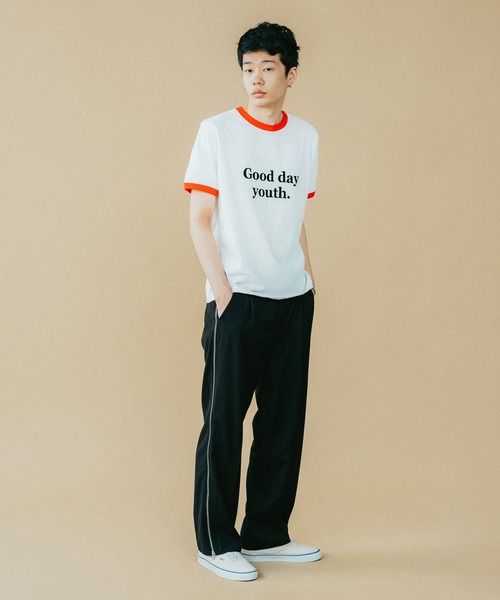 FTW（エフティダブリュー）の「GOOD DAY RINGER S/S TEE（Tシャツ/カットソー・メンズ・ネイビー/レッド/グリーン・MEDIUM/LARGE）」の8枚目の写真