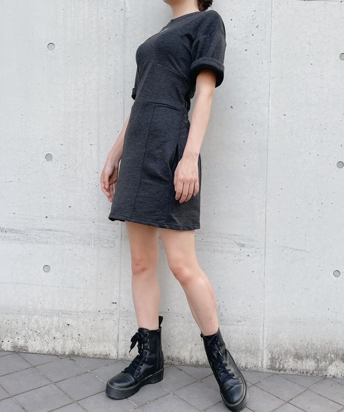 lilLilly（リルリリー）の「2wayレースアップワンピース（ワンピース・レディース・ホワイト/レッド/ブルー/ブラック・FREE）」の21枚目の写真