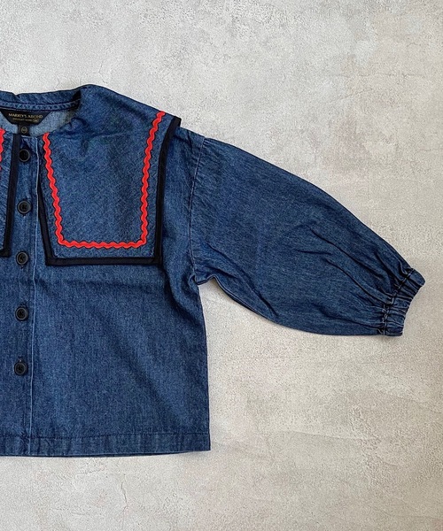 A BOND(アボンド)の「wavetapeビッグエリジャケット(90~150cm)(その他アウター・キッズ・ネイビー・90/100/110/120/130/140/150)」の5枚目の写真