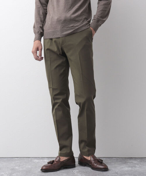 NOLLEY'S goodman（ノーリーズグッドマン）の「2WAYストレッチ スリムフィットパンツ（チノパンツ・メンズ・ダークネイビー/ネイビー/オリーブ/ベージュ/ホワイト・XL/M/L/S）」の3枚目の写真