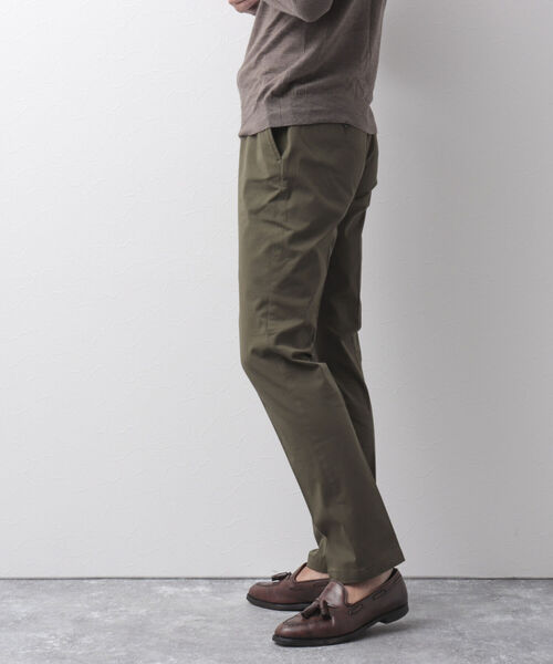 NOLLEY'S goodman（ノーリーズグッドマン）の「2WAYストレッチ スリムフィットパンツ（チノパンツ・メンズ・ダークネイビー/ネイビー/オリーブ/ベージュ/ホワイト・XL/M/L/S）」の17枚目の写真