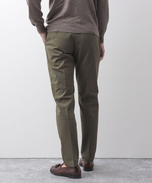 NOLLEY'S goodman（ノーリーズグッドマン）の「2WAYストレッチ スリムフィットパンツ（チノパンツ・メンズ・ダークネイビー/ネイビー/オリーブ/ベージュ/ホワイト・XL/M/L/S）」の18枚目の写真