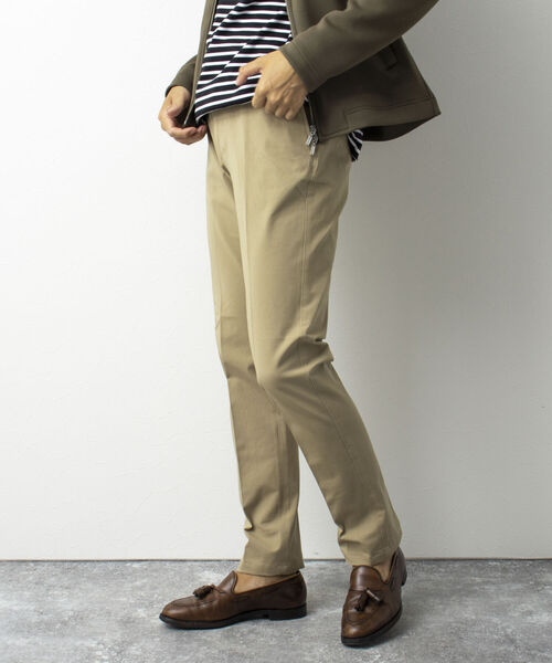 NOLLEY'S goodman（ノーリーズグッドマン）の「2WAYストレッチ スリムフィットパンツ（チノパンツ・メンズ・ダークネイビー/ネイビー/オリーブ/ベージュ/ホワイト・XL/M/L/S）」の20枚目の写真