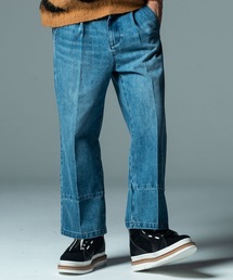 Crease Denim Slacks / クリースデニムスラックス