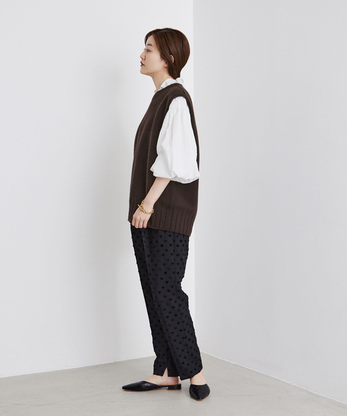 IENA（イエナ）の「【ALDERNEY /アルダニー】ニットベスト（ベスト