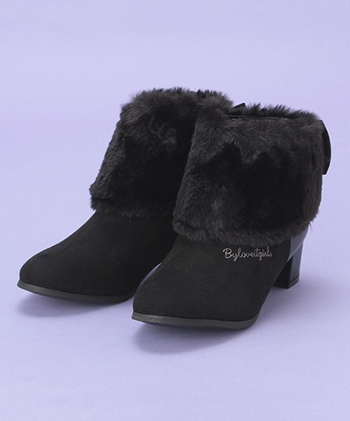 by LOVEiT（バイラビット）の「3WAYブーティ（ブーツ・キッズ・ブラック/ベージュ・23cm/22cm/21cm/24cm）」の2枚目の写真