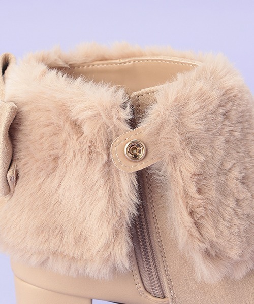 by LOVEiT（バイラビット）の「3WAYブーティ（ブーツ・キッズ・ブラック/ベージュ・23cm/22cm/21cm/24cm）」の10枚目の写真