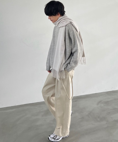 WYM LIDNM（ウィム バイ リドム）の「CASHMERE BLEND SOFT STOLE