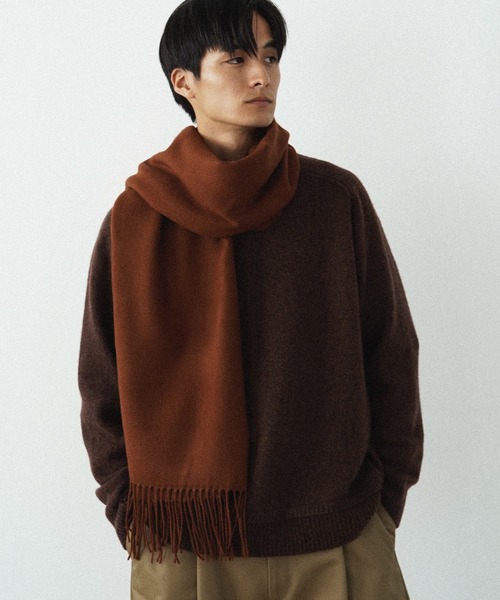 CASHMERE BLEND SOFT STOLE（マフラー）｜WYM LIDNM（ウィム