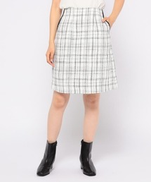 ツイードミニスカート