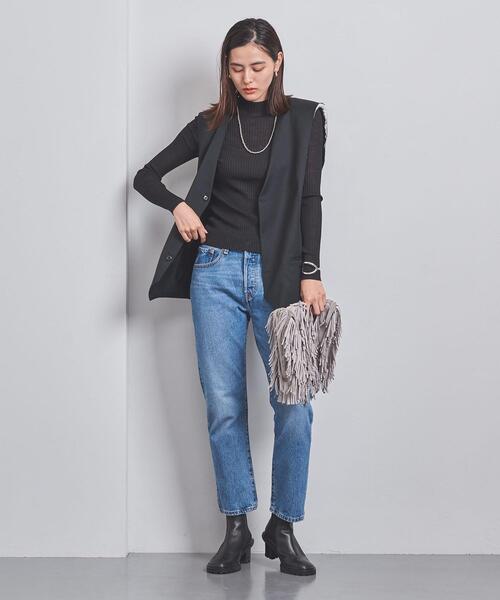 Levi's RED TAB(リーバイスレッドタブ)の「<Levi's Red Tab>501 CROP デニムパンツ(デニムパンツ・レディース・コバルトブルー・25/26/27/28)」の6枚目の写真