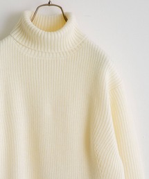 URBAN RESEARCH Sonny Label | ウォッシャブルウール混タートルニット(ニット/セーター)