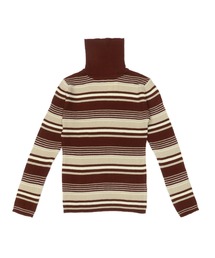 TOKYO SHIRTS | リブタートル ボーダーニットプルオーバー(ニット/セーター)