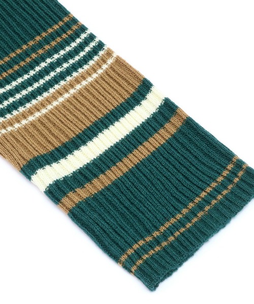 TOKYO SHIRTS(トウキョウシャツ)の「リブタートル ボーダーニットプルオーバー(ニット/セーター・レディース・グリーン/ボルドー・M/L)」の4枚目の写真