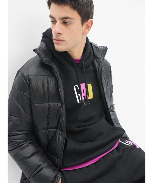 GAP（ギャップ）の「ヴィンテージ ソフトミックスフォントGAPロゴ プルオーバー パーカー(ユニセックス)（パーカー・メンズ・グレー/オフホワイト/グリーン/ブラック/ワイン・XS/S/M/L/XL）」の8枚目の写真