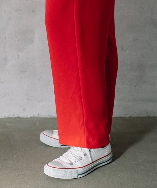 Flugge(フラッジー)の「color easy PT/カラーイージーパンツ(スラックス・レディース・レッド/グリーン/ブラック・SMALL/MEDIUM)」の13枚目の写真