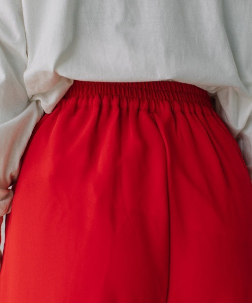 Flugge(フラッジー)の「color easy PT/カラーイージーパンツ(スラックス・レディース・レッド/グリーン/ブラック・SMALL/MEDIUM)」の14枚目の写真