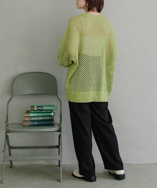 Flugge(フラッジー)の「color easy PT/カラーイージーパンツ(スラックス・レディース・レッド/グリーン/ブラック・SMALL/MEDIUM)」の5枚目の写真