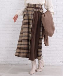 SHOO・LA・RUE | チェック×プリーツスカート(スカート)