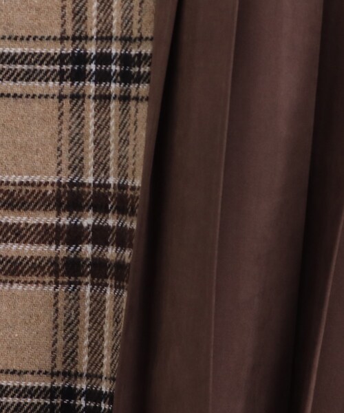 SHOO・LA・RUE(シューラルー)の「◆チェック×プリーツスカート(スカート・レディース・ベージュ系その他2/ブラック系1/ネイビー系1・00)」の6枚目の写真