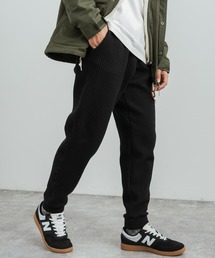 Audience | 日本製 コットンキルト イージージョガースリムリブパンツ AUD3534C(その他パンツ)