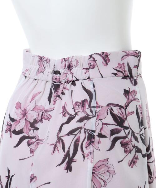 INGNI(イング)の「花柄オーガンジーフレアスカート(スカート・レディース・ホワイト×ピンク/ホワイト×グレー・FREE)」の7枚目の写真