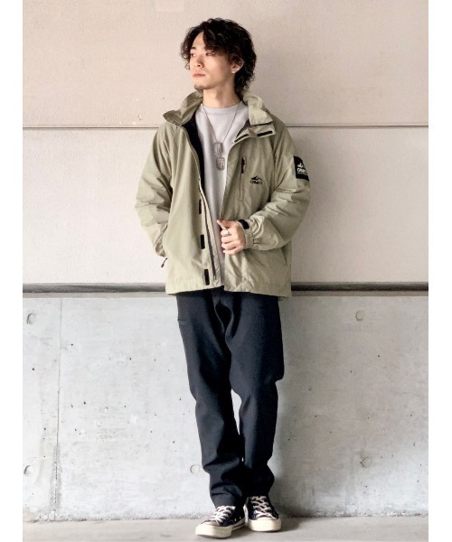 CAMP7(キャンプセブン)の「【CAMP7】フリースクルースウェット(スウェット・メンズ・ブラック/ベージュ/パープル/オフホワイト/ケリー・M/L/XL)」の19枚目の写真